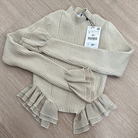 Zara - crop sweater - Picture 2 of 2